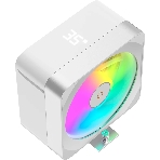 Кулер для процессора Ocypus Delta A40 EX WH Digital, 120мм ARGB FAN, Top Display Panel, 4 HEAT PIPES, 4-PIN PWM, 500-1800 RPM, 29DBA, HYDRO BEARING, LGA115X/1200/1700/18XX, AM4/AM5, фото10