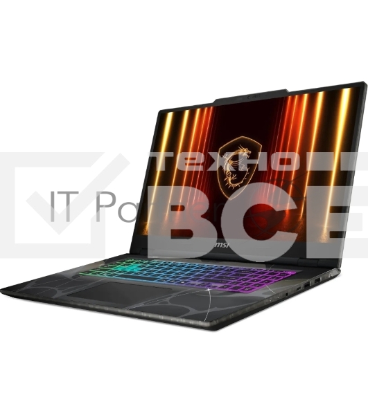 Ноутбук MSI Cyborg 17 B13WEKG-215XRU Intel Core i7 13620H 2400MHz/17.3'/1920x1080/16GB/1024GB SSD/NVIDIA GeForce RTX 5050 8GB/Wi-Fi/Bluetooth/Windows 11 Pro (9S7-17U332-215_Win11P) Black