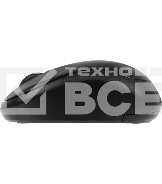 Мышь беспроводная Logitech B220 Silent черный, 1000 dpi, радиоканал, USB, кнопки - 3