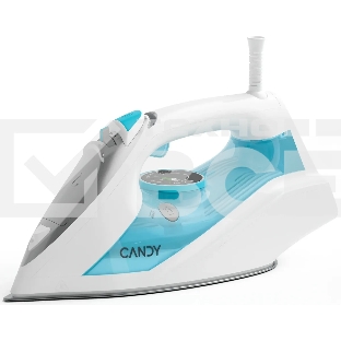 Утюг Candy CI-101 белый/голубой, 2700 Вт, 55 г/мин, 160 г/мин, 500 мл