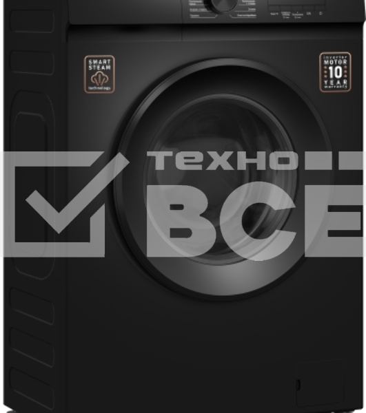 Стиральная машина Weissgauff WM 39106 Inverter Steam Black