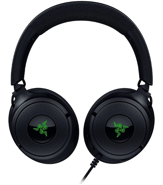 Гарнитура Razer Kraken V4 X чёрный, проводная, подсветка
