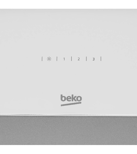 Вытяжка наклонная Beko HCA 62640 W белый, 60 см, 537 м³/ч, 48 дБ