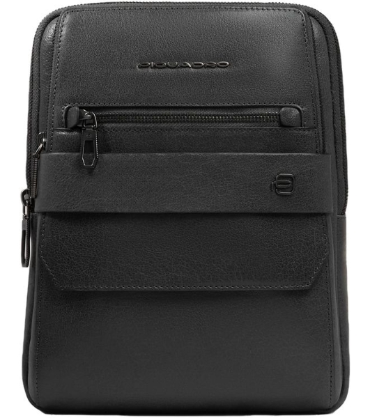 Сумка мужская Piquadro Solm CA7031S141/N черная натур.кожа