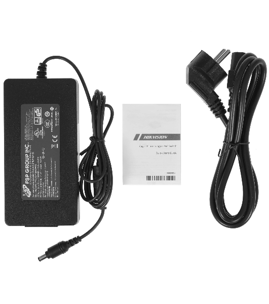 Коммутатор Hikvision DS-3E0510HP-E, 8×1 Гбит/с PoE+ + 1×1 Гбит/с SFP, неуправляемый