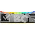 Оперативная память Kingston Fury Renegade, DDR4, 16GB (1x16GB), 3200MHz, CL16, с радиатором, RGB, серебристый/черный, фото 1