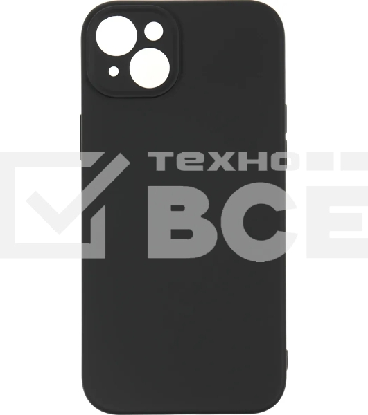 Чехол (клип-кейс) BoraSCO для Apple iPhone 15 Plus черный
