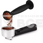 Кофеварка рожковая Kitfort КТ-7224 нержавеющая сталь/черный, исп. кофе - молотый, 1.5 л, 1100 Вт, 15 Бар., фото5