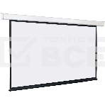 Экран с электроприводом Lumien Eco Control 189x300 см (раб. область 181х292 см) Matte White черная кайма по периметру 16:9, фото 1