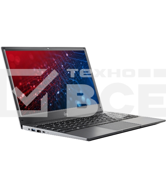 Ноутбук IRU Tactio 14ALH серый Core i3 1215U 8Gb SSD256Gb Intel Iris Xe graphics 14
