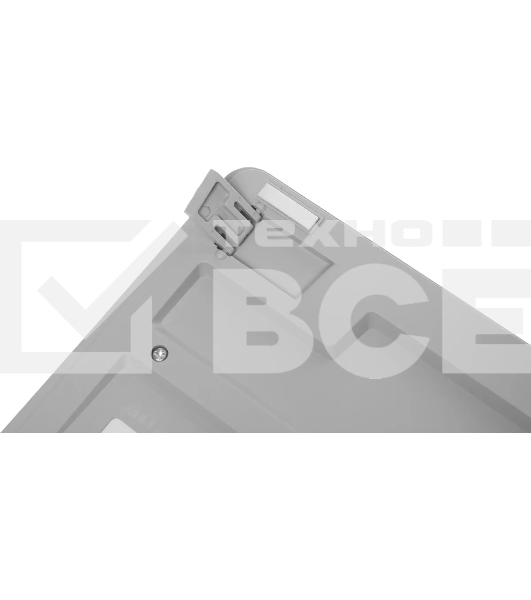 Клавиатура проводная A4Tech Fstyler FKS11, USB, белый/серый