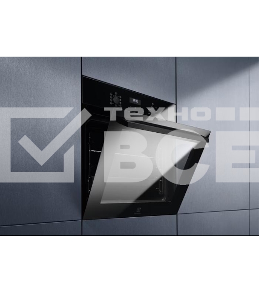 Духовой шкаф встраиваемый электрический Electrolux EOD5H70BZ чёрный