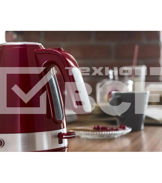 Чайник электрический DeLonghi KBLA2001.R 1.7 л, 2000 Вт, красный