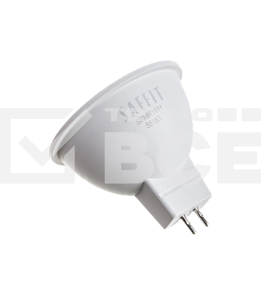 Лампа светодиодная SAFFIT SBMR1611 (55153) 11 вт 230в GU5.3 дневной