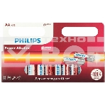 Элемент питания алкалиновый AA/LR6 1.5В Power (блист. 12шт) Philips Б0064661, фото 1