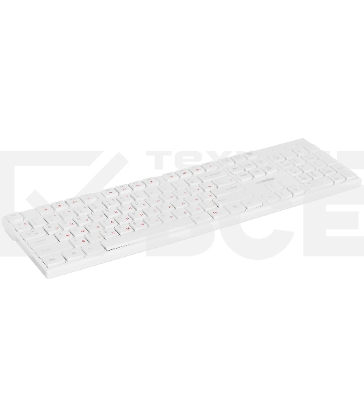 Клавиатура проводная мультимедийная Smartbuy ONE 238 USB белая (SBK-238U-W)/20