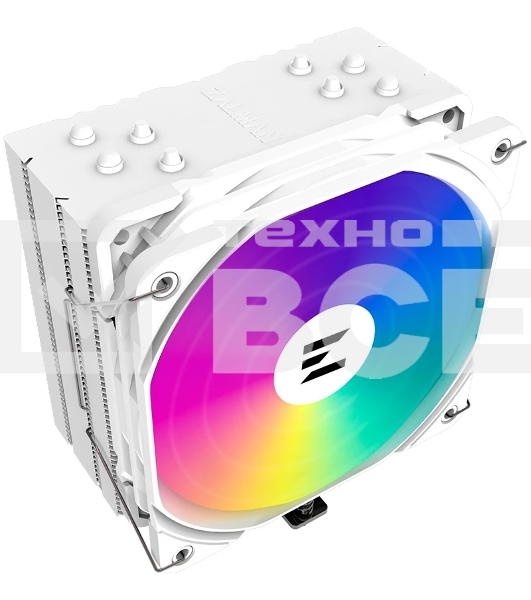 Кулер для процессора Cooler Zalman CNPS9X PERFORMA PLUS белый ARGb 180W Intel 1700, 115*, 1200/ AMD AM4, AM5