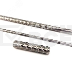 Шпилька Крепдил DIN 976-1 М10х1000 резьбовая покрытие цинк, фото2