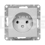 Розетка EKF UP1-SOA-100 СП Эпика 16А без заземл. без шторок механизм алюм., фото7