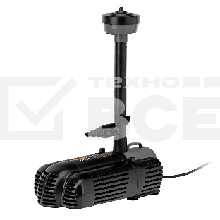 Насос фонтанный Denzel FNP90-39, 92 Вт, подъем 3,9 м, 3200 л/ч, колокольчик/каскад/гейзер