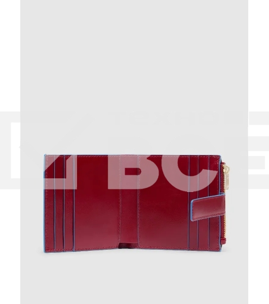 Чехол для кредитных карт Piquadro Blue Square PP6843B2R/R красный натур.кожа