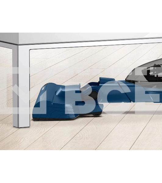 Пылесос вертикальный Bosch BCHF 2MX20 синий, питание от аккумулятора, 150 Вт, уборка сухая, пылесборник 0.4 л