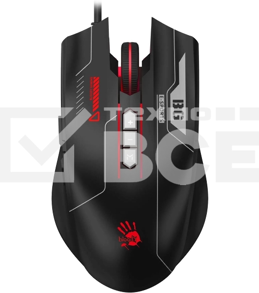 Комплект клавиатура+мышь A4Tech Bloody B1700 проводной, USB, 6000 DPI, чёрный