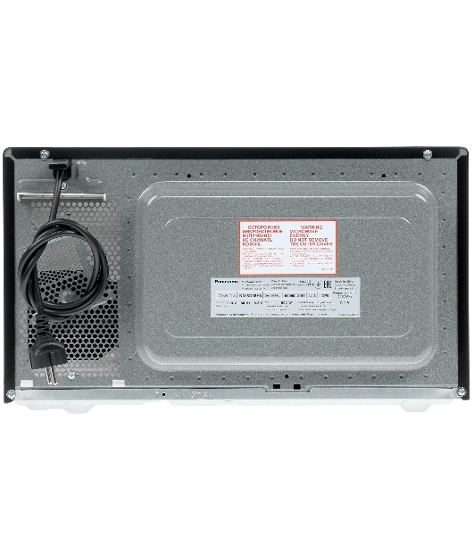 Микроволновая печь Panasonic NN-SD38HSZPE черный/серебристый, 23 л, 1000 Вт, переключатели - сенсор, поворотный механизм