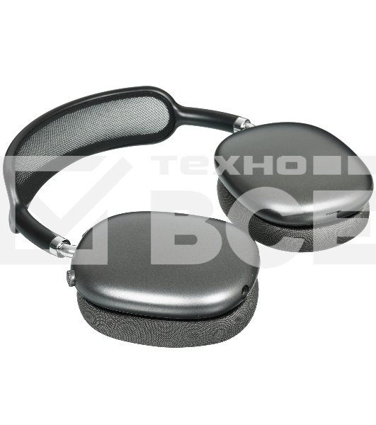 Беспроводные/проводные наушники Borofone BO35 серый космос, накладные, Bluetooth + проводной, до 45 ч