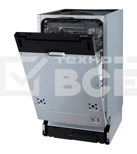 Встраиваемая посудомоечная машина GORENJE GV561D11 Встраиваемые ПММ шириной 45 см,Количество корзин:3,Бак из нержавеющей стали,Защита от перелива: Полный AquaStop,Расход воды на цикл: 9 л,Уровень шума: 45 дБ (А) относительно 1 пВт,Габаритные размеры (вхшхг): 81,5 × 44,8 × 55 см