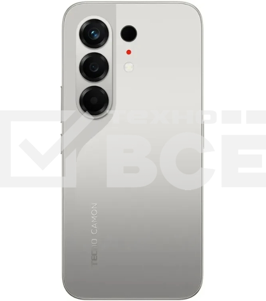 Смартфон Tecno Camon 50 256Gb 8Gb титан 3G 4G 2Sim 6.78' AMOLED 1208x2644 And16 50Mpix 802.11 a/b/g/ CN5 256+8 NEBULA TITANIUM
