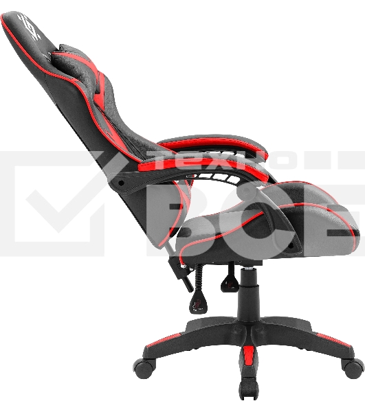 Кресло игровое Defender XCOM BLACK/RED PU