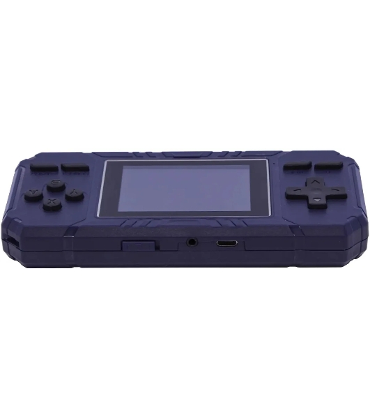 Портативная игровая консоль PGP AIO Junior FC25c синяя (500 игр, 8 Bit, 3.0 ' HD, Micro USB, 850 мAч, microSD, AV)