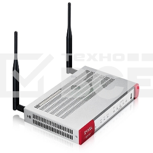 Межсетевой экран и Wi-Fi контроллер Zyxel USG FLEX 100AX, 1xWAN GE, 4xLAN/DMZ GE, Wi-Fi 6 (AX1800), 1xUSB3.0, AP Controller (8/24), NebulaFlex **