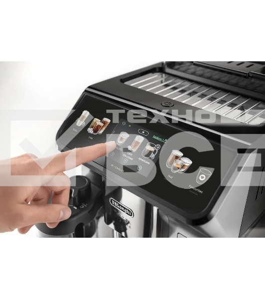 Кофемашина автоматическая DeLonghi Eletta Explore ECAM450.65.S серебристый, исп. кофе - зерновой/молотый, 1.8 л, 1450 Вт, 19 Бар.