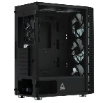 Компьютерный корпус Montech X3 GLASS, без БП, ATX 6x120мм 2xUSB 3.0 1xUSB3.1 audio bott PSU, черный, фото5