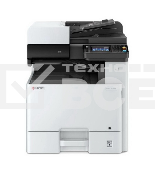 МФУ лазерный Kyocera Ecosys M8124cidn (1102P43AX0) АЗИЯ, (А3, 24/12 ppm A4/A3 1,5 GB, USB, Network, дуплекс, автоподатчик, пуск. комплект, старт. карт.TK-8110)