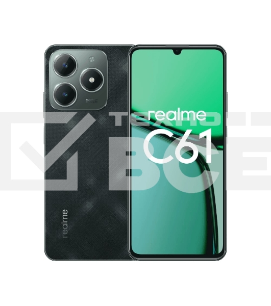 Смартфон Realme C61, 6/128Gb, зеленый