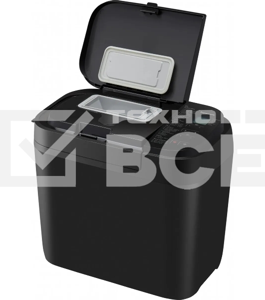 Хлебопечь Panasonic SD-R2530KTS черный, 550 Вт, программ - 28 шт, вес выпечки - 1.1 кг
