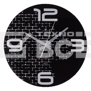 Настенные часы РУБИН 4041-026 черный