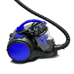 Пылесос Ginzzu VS435 черный/синий, 440/2400 Вт, уборка сухая, пылесборник контейнер 4 л, фото5