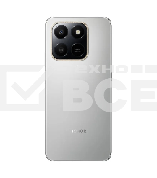 Смартфон HONOR X7d 8/256Gb серебряный