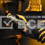 Нож Denzel 18 мм, сменное лезвие, SK4, корпус из ABS + TPR, торцевой зажим, фото9