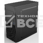 Компьютерный корпус CBR PCC-ATX-E188-WPSU ATX Miditower E188, без БП, 1*USB 3.0, 2*USB 2.0, HD Audio+Mic, черный, фото6