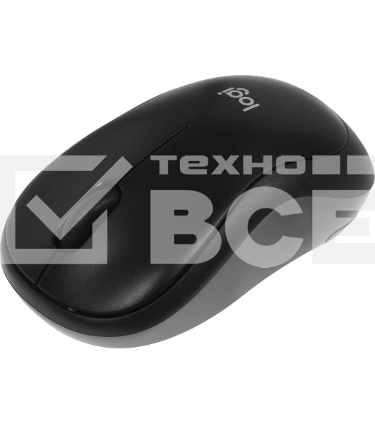 Мышь беспроводная Logitech B220 Silent черный, 1000 dpi, радиоканал, USB, кнопки - 3