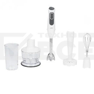 Блендер погружной Braun MQ3137WH 750Вт белый