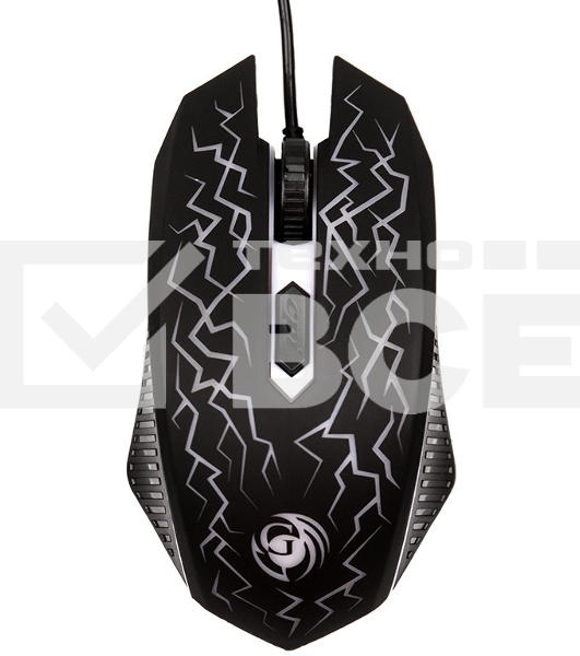 Мышь проводная Dialog Gan-Kata MGK-08U черный, 1600 dpi, USB, кнопки - 4