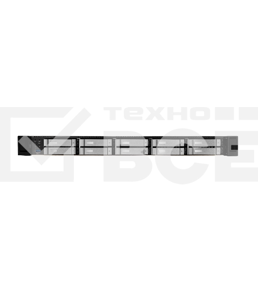 Компьютерный корпус InWin IW-RS110-07 2*750W, AcBel R1BA2751A, with UL62368*2/PDB AcBel R1BU4751A/FAN 4056mm*6/SLIMSAS *10 BP/2.5