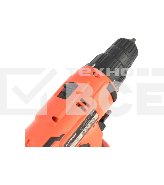 Дрель-шуруповерт Patriot FS 300, Сетевая, 300 Вт, Кейс