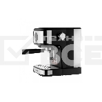 Кофеварка рожковая BRAYER BR1105, черный/серебристый, исп. кофе - молотый, 1,5 л, 800 Вт, 20 бар, фото2